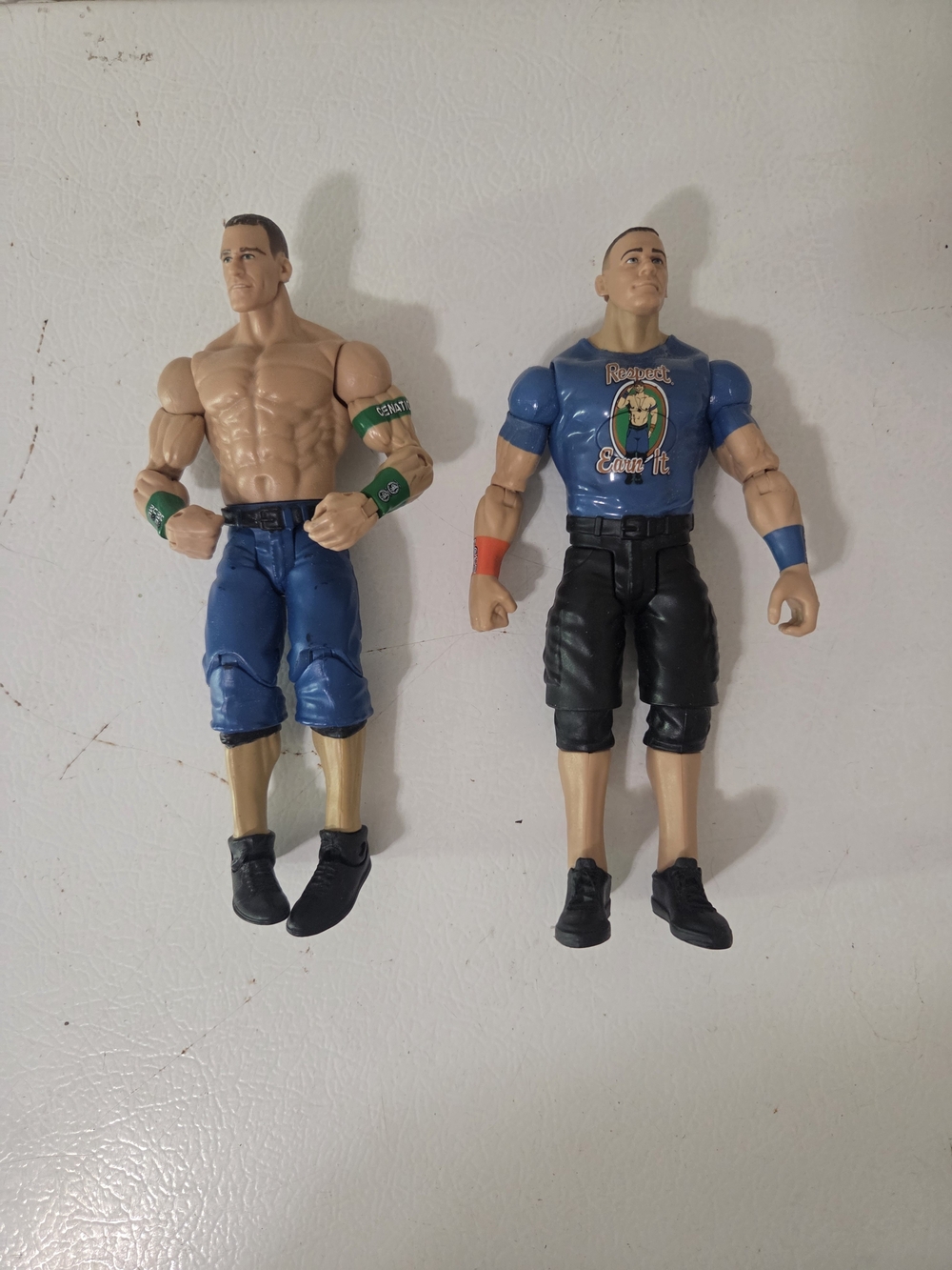 WWE 7” John Cena 2013 Mattel Action Figure Toys Set Of 2